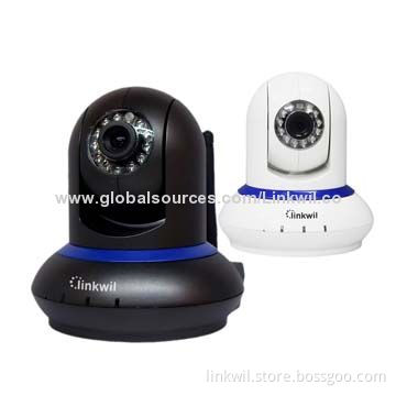 720 Megapixels IP Cameras, Supports Onvif, SD Card, Remote Pan/Tilt and Two-way Audio
